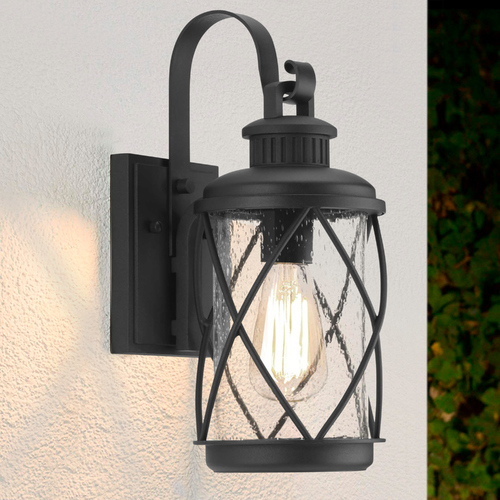 Hollingsworth Black Outdoor Wall Light by Progress Lighting