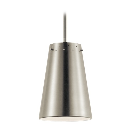 Modern LED Mini-Pendant Brushed Nickel by Kichler Lighting