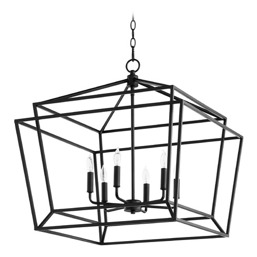 Quorum Lighting Monument Noir Pendant by Quorum Lighting 8407-6-69