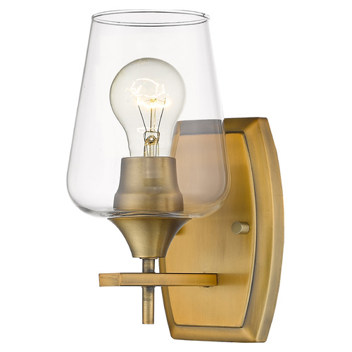 Joliet Olde Brass Sconce by Z-Lite