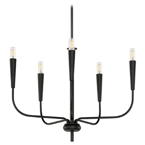 Maxim Lighting Vela Black Chandelier