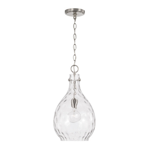 Brentwood 18-Inch Pendant in Nickel by HomePlace by Capital Lighting