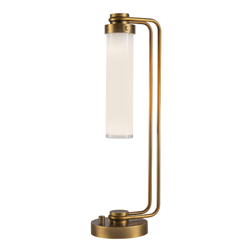 Alora Lighting Wynwood 22-Inch Table Lamp in Vintage Brass by Alora Lighting TL355022VBGO