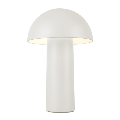 Kuzco Lighting Setas Cream LED Table Lamp with Bowl / Dome Shade