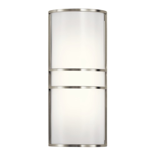 Transitional LED Sconce Brushed Nickel by Kichler Lighting
