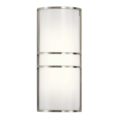 Kichler Lighting Transitional LED Sconce Brushed Nickel by Kichler Lighting 11315NILED