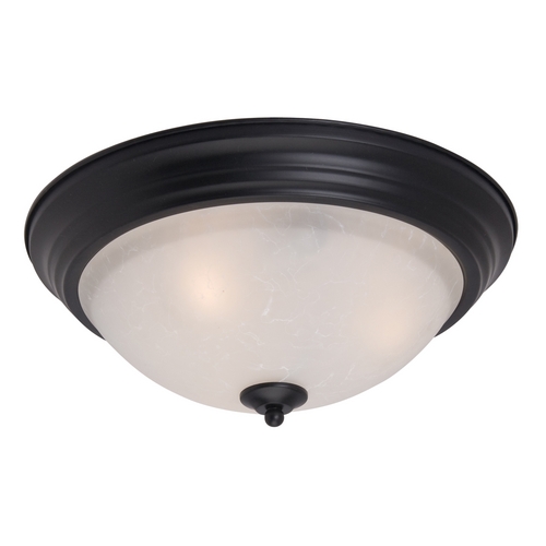 Maxim Lighting Maxim Lighting Essentials Black Flushmount Light 5840ICBK