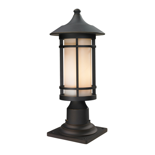 Z-Lite Z-Lite Woodland Oil Rubbed Bronze Post Light 528PHM-533PM-ORB