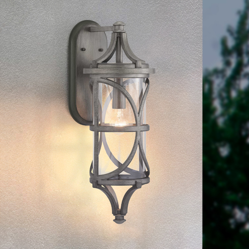 Morrison Antique Pewter Large Outdoor Wall Light by Progress Lighting