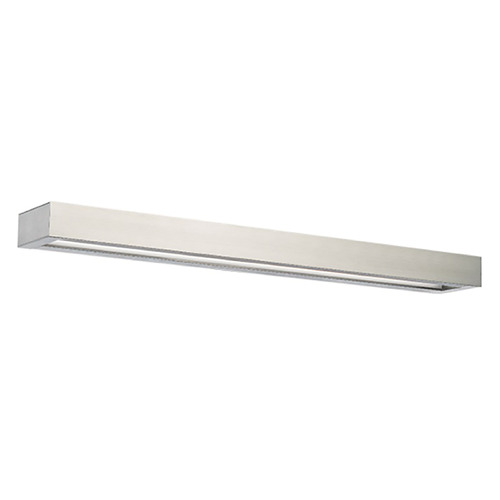 Modern Forms by WAC Lighting Open Bar Brushed Nickel LED Vertical Bathroom Light by Modern Forms WS-52127-27-BN