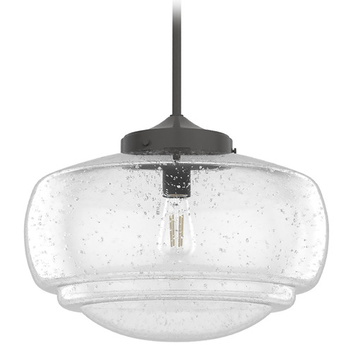 Hunter Fan Company Saddle Creek Noble Bronze Pendant Light with Mushroom Shade