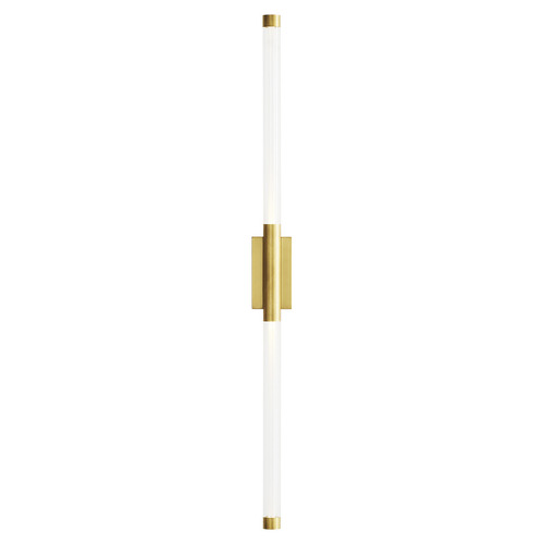 Visual Comfort Modern Collection Kelly Wearstler Phobos 2-Light LED Sconce in Brass by Visual Comfort Modern 700WSPHB33NB-LED927
