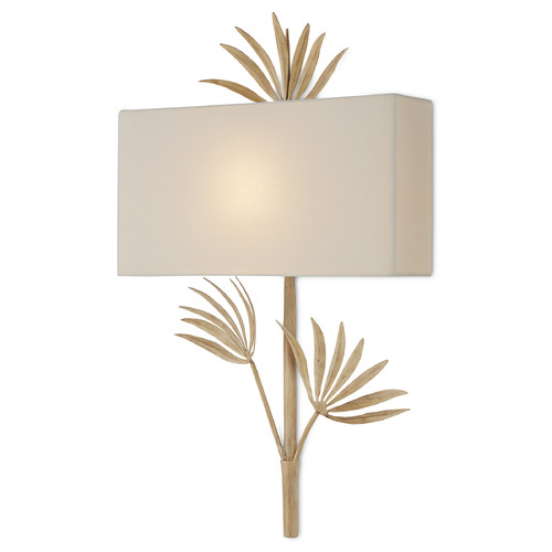 Calliope Wall Sconce in Coco Cream by Currey & Company