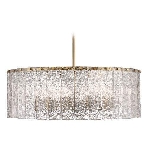 Glacier Modern Gold Pendant by Z-Lite