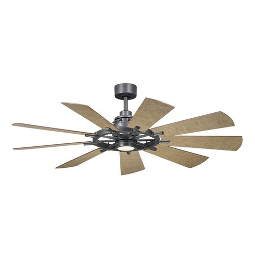 Gentry Anvil Iron LED Ceiling Fan by Kichler Lighting