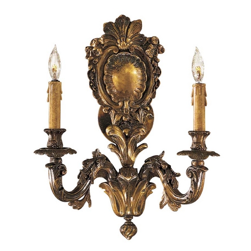 Sconce Wall Light in Antique Bronze Patina by Metropolitan Lighting