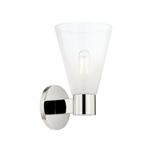 Alma Wall Sconce in Polished Nickel by Mitzi by Hudson Valley