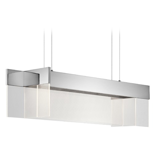 Elan Lighting Geo 36.50-Inch LED Linear Light in Chrome by Elan Lighting 83732