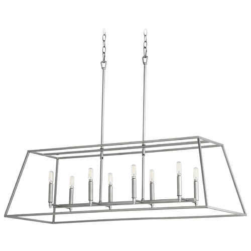 Quorum Lighting Gabriel Classic Nickel Pendant by Quorum Lighting 654-8-64