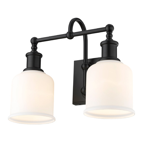 Bryant Matte Black Bathroom Light by Z-Lite