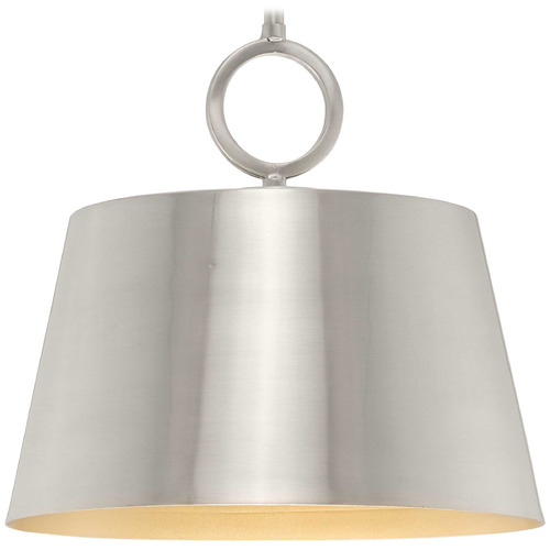 Progress Lighting Progress Lighting Parkhurst 1-Light Brushed Nickel Pendant P500367-009