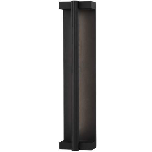 Troy Lighting Calla Textured Black LED Outdoor Wall Light