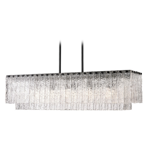 Glacier Matte Black Linear Light by Z-Lite