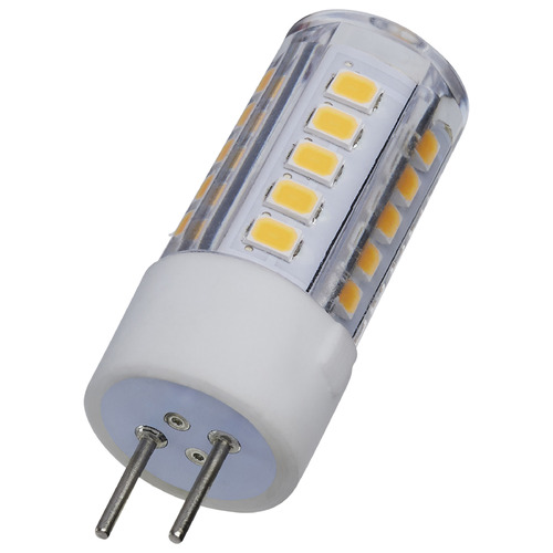Satco Lighting 4.5W GY6.35 3000K 12V Clear Mini LED Light Bulb by Satco Lighting S12124