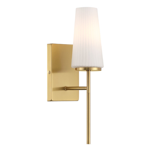 Meridian Natural Brass Sconce