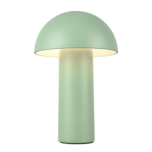 Kuzco Lighting Setas Sage Green LED Table Lamp with Bowl / Dome Shade