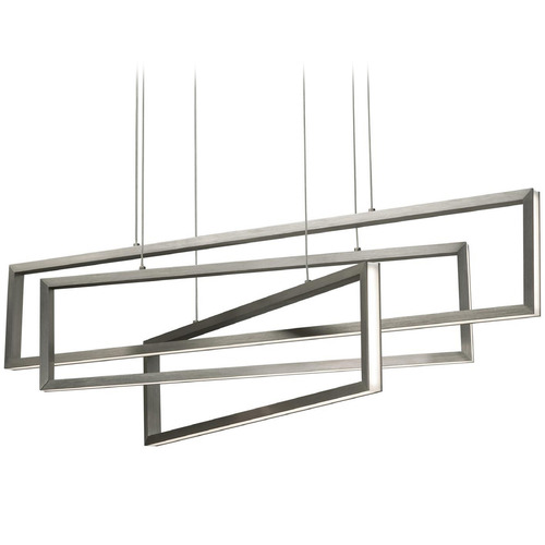 Afx Lighting Cole Satin Nickel LED Multi-Light Pendant