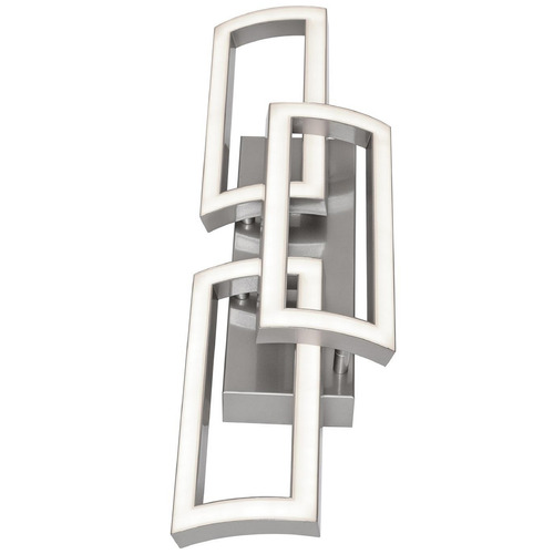 AFX Lighting Afx Lighting Sia Painted Nickel LED Vertical Bathroom Light SIAV2407LAJUDNP
