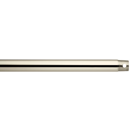 48-Inch Downrod in Polished Nickel by Kichler Lighting