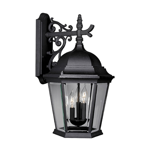 Progress Lighting Welbourne Outdoor Wall Light in Textured Black by Progress Lighting P5690-31