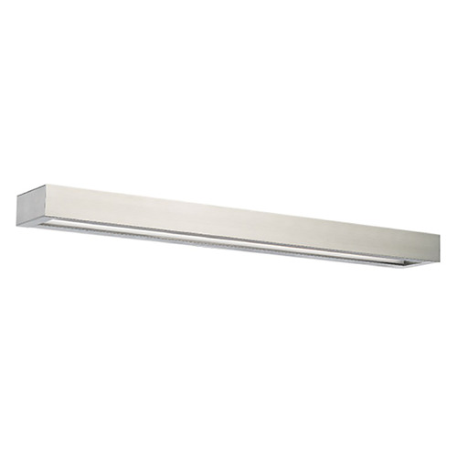 Modern Forms by WAC Lighting Open Bar Brushed Nickel LED Vertical Bathroom Light by Modern Forms WS-52127-30-BN