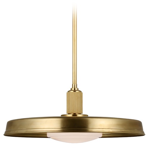 Visual Comfort Signature Collection Chapman & Myers Ruhlmann 24-Inch Pendant in Brass by Visual Comfort Signature CHC5302ABWG