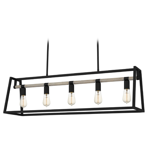 Tippet 42-Inch Linear Light in Matte Black by Quoizel Lighting