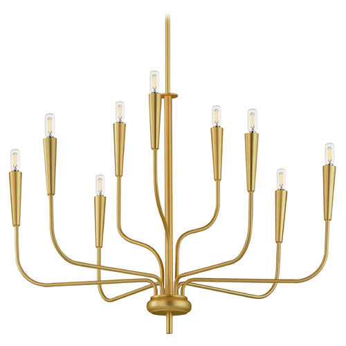 Maxim Lighting Vela Satin Brass Chandelier