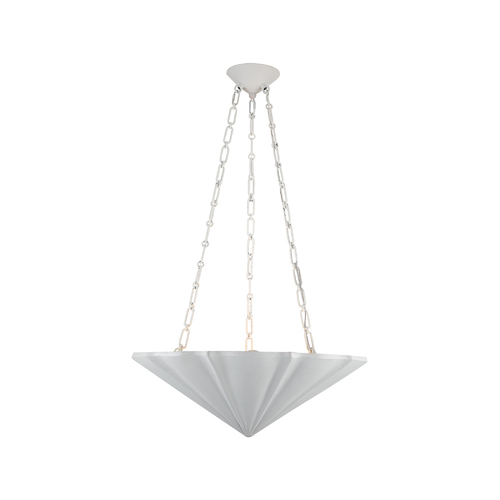 Martine 22.50-Inch Chandelier in Antique White by Alora Lighting