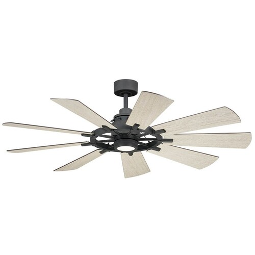 Kichler Lighting Gentry Weathered Zinc LED Ceiling Fan by Kichler Lighting 300260WZC