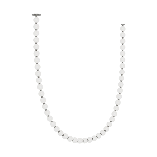 Visual Comfort Modern Collection Perle Polished Nickel LED Chandelier