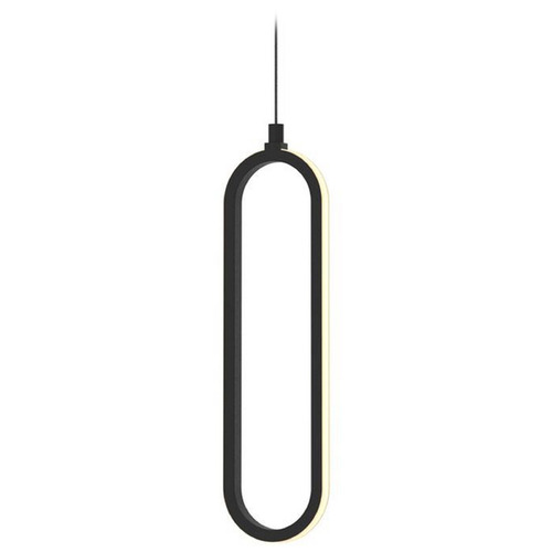 Afx Lighting Sienna Black LED Mini-Pendant Light