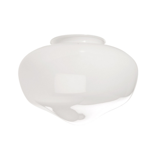 White Schoolhouse Glass Shade by Craftmade Lighting