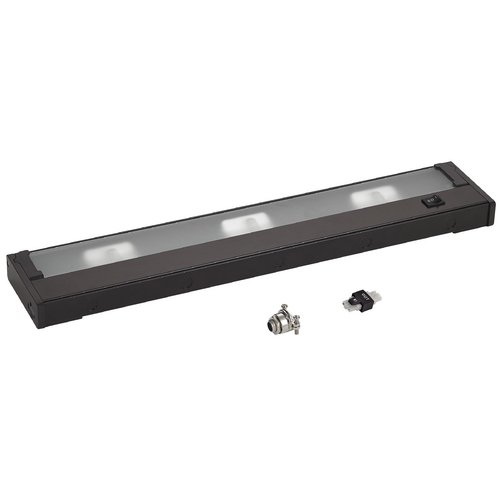 20-Inch Xenon Under Cabinet Light Direct-Wire / Plug-In 120V Bronze by Recesso Lighting