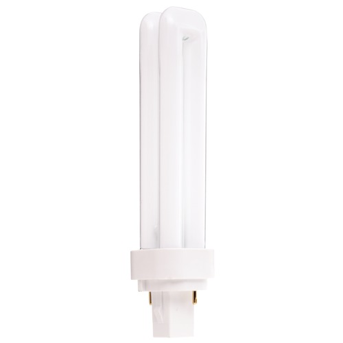 Compact Fluorescent Quad Tube Light Bulb 2-Pin Base 2700K by Satco Lighting