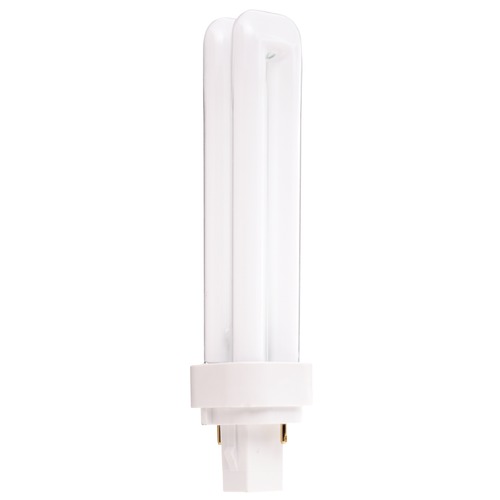 Satco Lighting Compact Fluorescent Quad Tube Light Bulb 2-Pin Base 2700K by Satco Lighting S6721