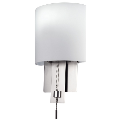 Espille Satin Nickel Sconce by Kalco Lighting