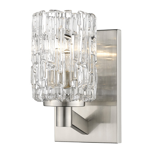 Aubrey Brushed Nickel Sconce by Z-Lite