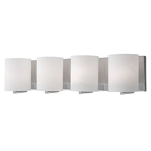 Modern Chrome Bathroom Light by Kuzco Lighting