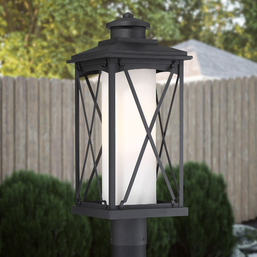 Lansdale Black Post Light by Minka Lavery